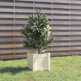 Solid white pine wood planter 31x31x31 cm by vidaXL, Pots and planters - Ref: Foro24-810524, Price: 20,51 €, Discount: %