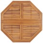 Mesa de comedor de jardín plegable teca maciza 110x110x75 cm de vidaXL, Mesas de jardín - Ref: Foro24-318480, Precio: 264,20 ...