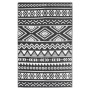 Black PP outdoor rug 190x290 cm by vidaXL, Outdoor protectors - Ref: Foro24-316980, Price: 52,82 €, Discount: %