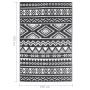 Black PP outdoor rug 190x290 cm by vidaXL, Outdoor protectors - Ref: Foro24-316980, Price: 52,82 €, Discount: %