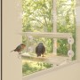 Bird feeder for windows 2 pcs acrylic 30x12x15 cm by vidaXL, Bird feeders - Ref: Foro24-318304, Price: 22,51 €, Discount: %