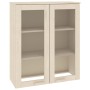 Aparador superior HAMAR pino macizo marrón miel 85x35x100 cm de vidaXL, Aparadores - Ref: Foro24-340504, Precio: 124,63 €, De...