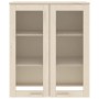 Aparador superior HAMAR pino macizo marrón miel 85x35x100 cm de vidaXL, Aparadores - Ref: Foro24-340504, Precio: 124,63 €, De...