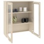 Aparador superior HAMAR pino macizo marrón miel 85x35x100 cm de vidaXL, Aparadores - Ref: Foro24-340504, Precio: 124,63 €, De...