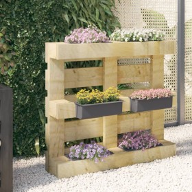 Planters for Euro pallets 12 units PP gray 36x13.5x9.5 cm by vidaXL, Pots and planters - Ref: Foro24-318302, Price: 34,71 €, ...