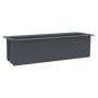 Planters for Euro pallets 12 units PP gray 36x13.5x9.5 cm by vidaXL, Pots and planters - Ref: Foro24-318302, Price: 34,91 €, ...