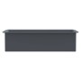 Planters for Euro pallets 12 units PP gray 36x13.5x9.5 cm by vidaXL, Pots and planters - Ref: Foro24-318302, Price: 34,91 €, ...