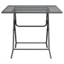 Anthracite expanded metal mesh garden table 80x80x72 cm by vidaXL, Garden tables - Ref: Foro24-317345, Price: 132,64 €, Disco...