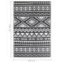 Black PP outdoor rug 160x230 cm by vidaXL, Outdoor protectors - Ref: Foro24-316979, Price: 37,21 €, Discount: %