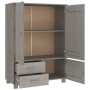 HAMAR solid pine wood wardrobe light gray 99x45x137 cm by vidaXL, Wardrobes - Ref: Foro24-340479, Price: 293,44 €, Discount: %