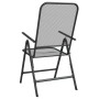 Folding garden chair 2 pcs anthracite expanded metal mesh by vidaXL, Garden chairs - Ref: Foro24-317340, Price: 75,38 €, Disc...