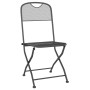 Folding garden chair 2 units anthracite expanded metal mesh by vidaXL, Garden chairs - Ref: Foro24-317338, Price: 94,32 €, Di...