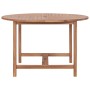 Mesa de comedor de jardín madera maciza de teca Ø110x75 cm de vidaXL, Mesas de jardín - Ref: Foro24-318476, Precio: 142,84 €,...