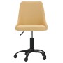 Silla de oficina giratoria tela amarilla de vidaXL, Sillas de oficina - Ref: Foro24-3090202, Precio: 84,55 €, Descuento: %