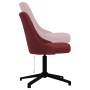 Silla de oficina giratoria de tela color vino tinto de vidaXL, Sillas de oficina - Ref: Foro24-3090239, Precio: 88,99 €, Desc...