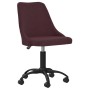 Purple fabric swivel office chair by vidaXL, Office chairs - Ref: Foro24-3090205, Price: 87,99 €, Discount: %