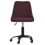 Purple fabric swivel office chair by vidaXL, Office chairs - Ref: Foro24-3090205, Price: 87,99 €, Discount: %