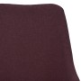 Silla de oficina giratoria tela morada de vidaXL, Sillas de oficina - Ref: Foro24-3090205, Precio: 87,99 €, Descuento: %