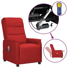 Roter Massagesessel aus Kunstleder von vidaXL, Elektrische Massagesessel - Ref: Foro24-3093330, Preis: 243,99 €, Rabatt: %