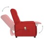 Sillón de masaje elevable cuero sintético rojo tinto de vidaXL, Sillones de masaje eléctricos - Ref: Foro24-3093330, Precio: ...