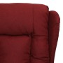 Sillón de masaje elevable tela rojo tinto de vidaXL, Sillones de masaje eléctricos - Ref: Foro24-3093436, Precio: 325,34 €, D...