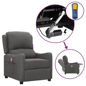 Dark gray fabric lifting massage chair by vidaXL, Electric massage chairs - Ref: Foro24-3093406, Price: 240,99 €, Discount: %