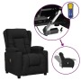 Black fabric elevating massage chair by vidaXL, Electric massage chairs - Ref: Foro24-3093435, Price: 319,29 €, Discount: %