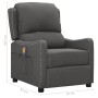 Sillón de masaje elevable tela gris oscuro de vidaXL, Sillones de masaje eléctricos - Ref: Foro24-3093406, Precio: 240,17 €, ...