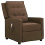 Brown fabric liftable massage chair by vidaXL, Electric massage chairs - Ref: Foro24-3093345, Price: 246,65 €, Discount: %