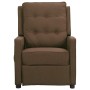 Brown fabric liftable massage chair by vidaXL, Electric massage chairs - Ref: Foro24-3093345, Price: 246,65 €, Discount: %