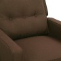 Sillón de masaje elevable de tela marrón de vidaXL, Sillones de masaje eléctricos - Ref: Foro24-3093345, Precio: 246,99 €, De...