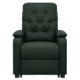 Dark green fabric lifting massage chair by vidaXL, Electric massage chairs - Ref: Foro24-3093493, Price: 271,99 €, Discount: %