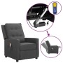 Dark gray fabric lifting massage chair by vidaXL, Electric massage chairs - Ref: Foro24-3093342, Price: 285,87 €, Discount: %