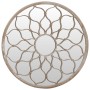 Sand-colored round iron mirror for indoor use 60x3 cm by vidaXL, Mirrors - Ref: Foro24-3093537, Price: 106,99 €, Discount: %