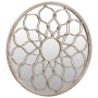 Sand-colored round iron mirror for indoor use 60x3 cm by vidaXL, Mirrors - Ref: Foro24-3093537, Price: 106,99 €, Discount: %