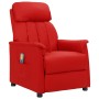 Sillón de masaje elevable cuero sintético rojo tinto de vidaXL, Sillones de masaje eléctricos - Ref: Foro24-3093238, Precio: ...