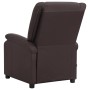 Sillón de masaje elevable cuero auténtico marrón de vidaXL, Sillones de masaje eléctricos - Ref: Foro24-3093194, Precio: 427,...