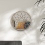 Sand-colored round iron mirror for indoor use 40x3 cm by vidaXL, Mirrors - Ref: Foro24-3093535, Price: 81,80 €, Discount: %