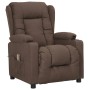 Liftable massage chair taupe gray fabric by vidaXL, Electric massage chairs - Ref: Foro24-3093441, Price: 302,69 €, Discount: %