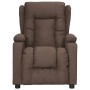 Liftable massage chair taupe gray fabric by vidaXL, Electric massage chairs - Ref: Foro24-3093441, Price: 302,69 €, Discount: %