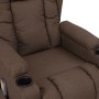 Liftable massage chair taupe gray fabric by vidaXL, Electric massage chairs - Ref: Foro24-3093441, Price: 302,69 €, Discount: %