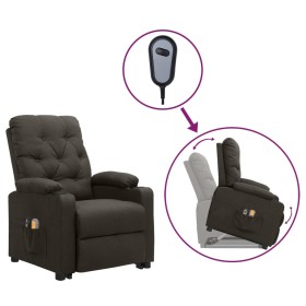 Hebbarer Massagesessel aus taupegrauem Stoff von vidaXL, Elektrische Massagesessel - Ref: Foro24-3093495, Preis: 280,99 €, Ra...