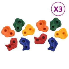 Climbing holds 30 pieces PE multicolor by vidaXL, Climbing - Ref: Foro24-3094304, Price: 67,02 €, Discount: %