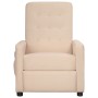 Sillón de masaje elevable tela color crema de vidaXL, Sillones de masaje eléctricos - Ref: Foro24-3093374, Precio: 236,99 €, ...