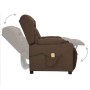 Brown fabric liftable massage chair by vidaXL, Electric massage chairs - Ref: Foro24-3093437, Price: 313,56 €, Discount: %