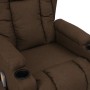 Brown fabric liftable massage chair by vidaXL, Electric massage chairs - Ref: Foro24-3093437, Price: 313,56 €, Discount: %