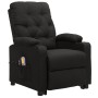 Black fabric elevating massage chair by vidaXL, Electric massage chairs - Ref: Foro24-3093489, Price: 281,70 €, Discount: %