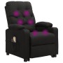 Black fabric elevating massage chair by vidaXL, Electric massage chairs - Ref: Foro24-3093489, Price: 281,70 €, Discount: %