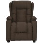 Dark Brown Fabric Liftable Massage Chair by vidaXL, Electric massage chairs - Ref: Foro24-3093438, Price: 328,04 €, Discount: %