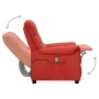 Roter Massagesessel aus Kunstleder von vidaXL, Elektrische Massagesessel - Ref: Foro24-3093304, Preis: 253,58 €, Rabatt: %